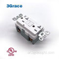 3GRACE 125V 20AMP ​​WALL GFI منفذ كهربائي